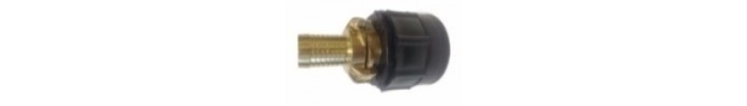 IBC Tank Connector - Female Buttress Thread - with Geka Type Quick Coupling and Hosetail 